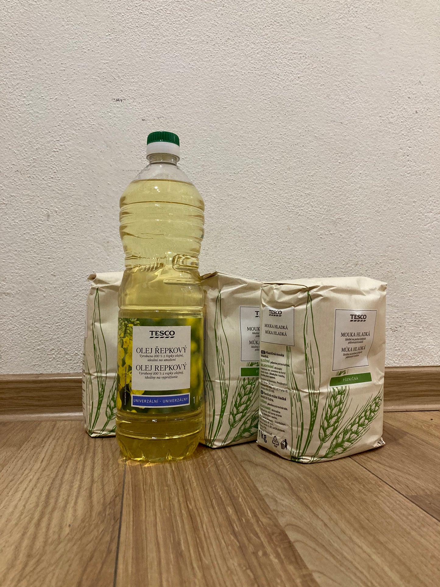 Múka a olej